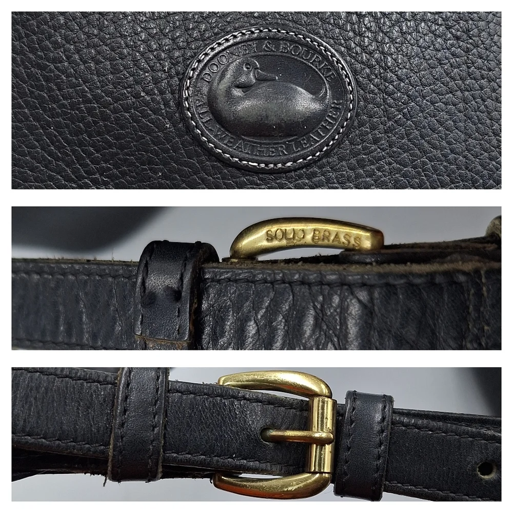 Vintage Dooney & Bourke Teton AWL Drawstring Bucket Bag - Picture 6 of 12